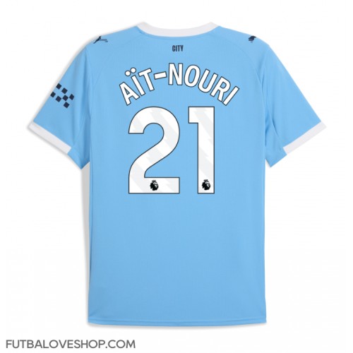 Dres Manchester City Rayan Ait-Nouri #21 Domáci 2025-26 Krátky Rukáv